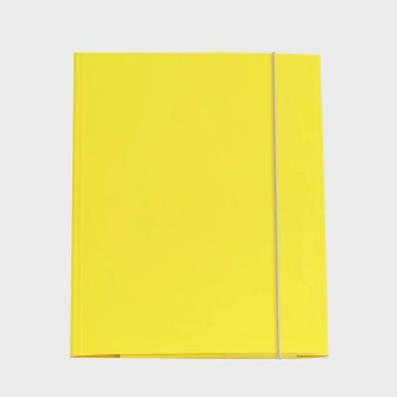 Fascikl s gumicom kartonski A4 25x34,2cm žuti