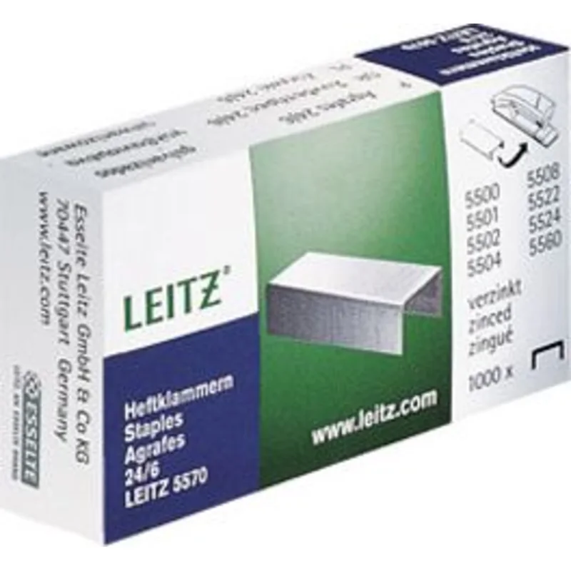 Spojnica strojna 24/6 Leitz 5570 1000/1