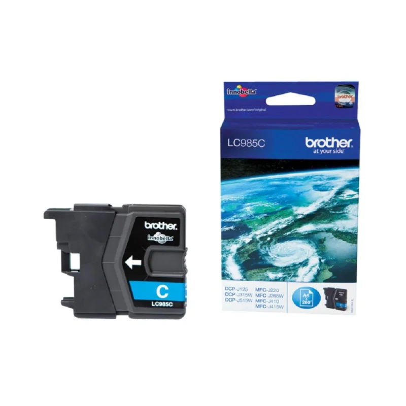 Tinta Brother LC985C cyan 260 str.