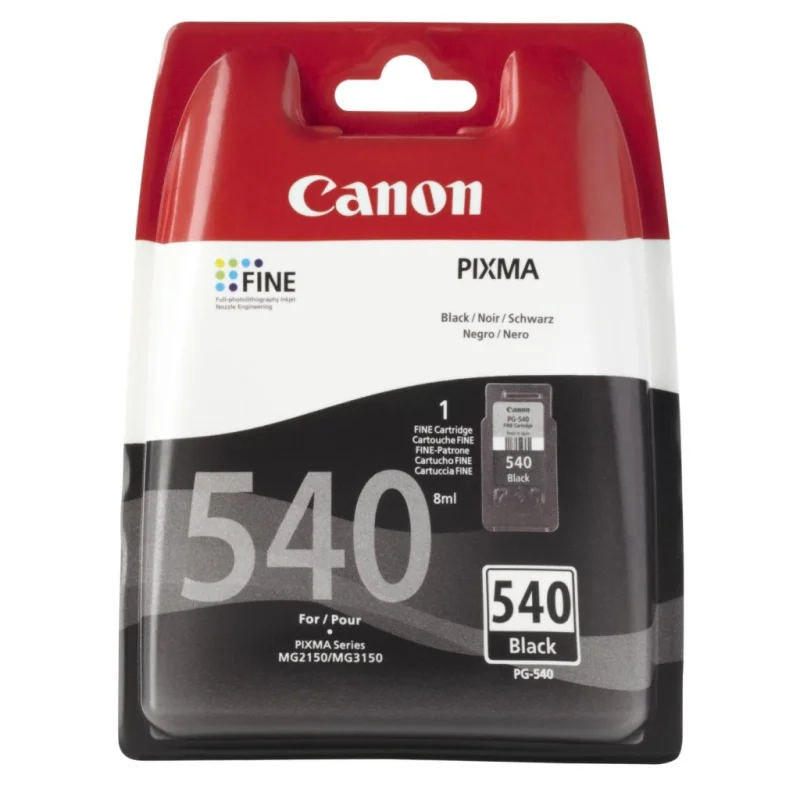 Tinta Canon PG-540bk black #5225B005/ 5225B001