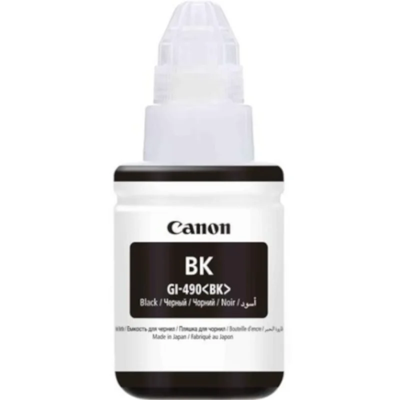 Tinta Canon GI-490bk black #0663C001AA