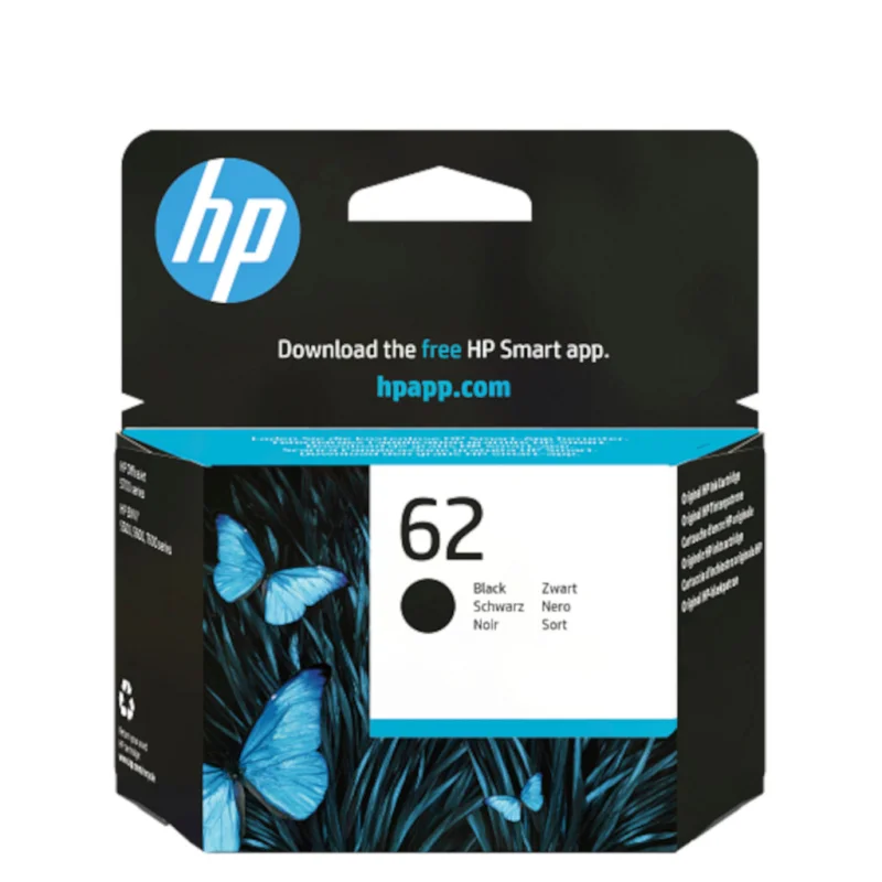 Tinta HP C2P04AE No.62 OJ 250 mobile black