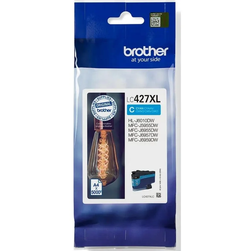 Tinta Brother LC427XLC cyan XL