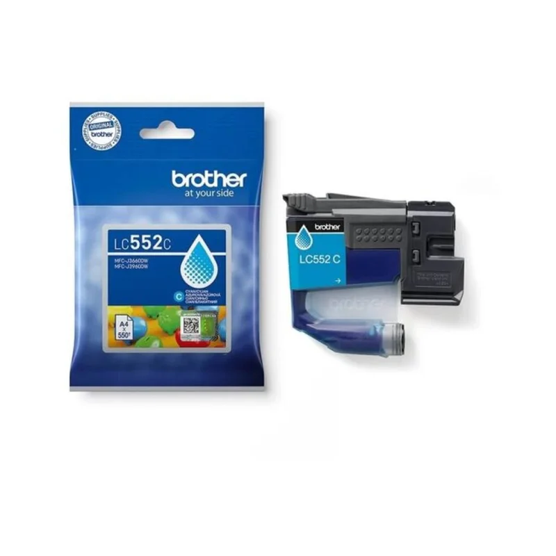 Tinta Brother LC552C cyan 550 str.