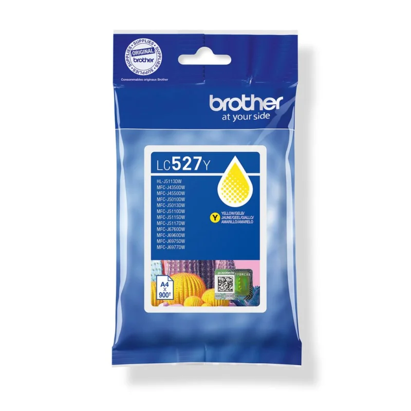 Tinta Brother LC527Y yellow 900 str