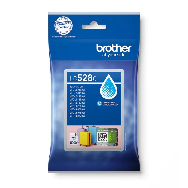 Tinta Brother LC528C cyan 5k