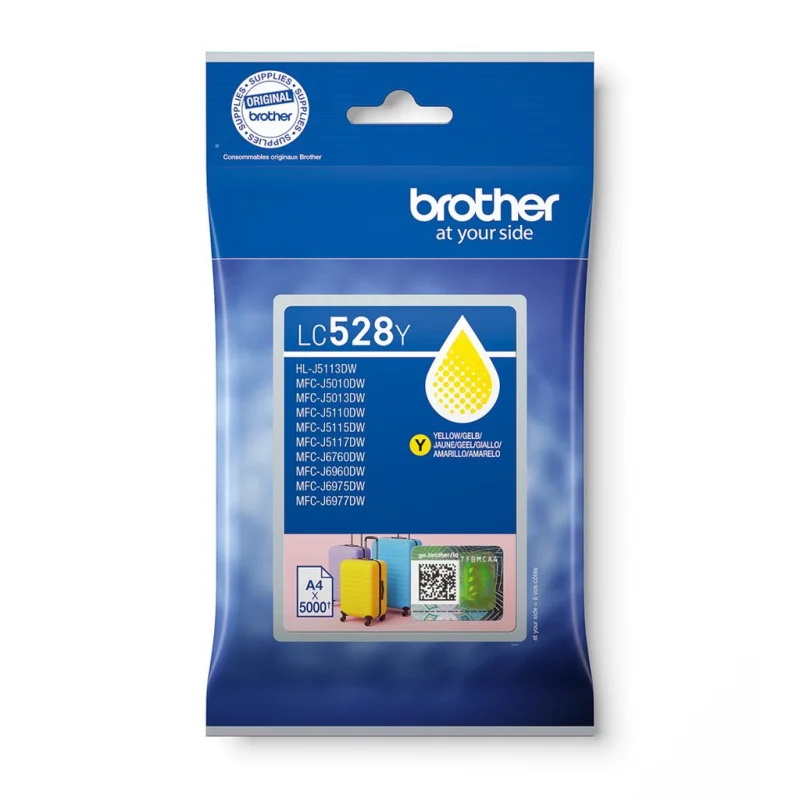 Tinta Brother LC528Y yellow 5k
