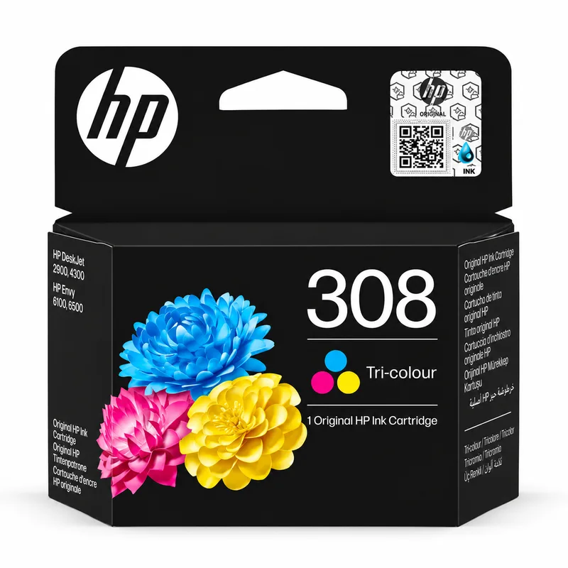 tinta hp 308 color original