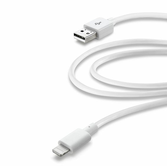Kabel CELLULARLINE, MFI, USB-A na Lightning, 200cm, Bijeli