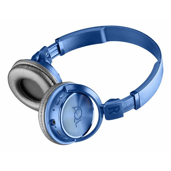 Slušalice CELLULARLINE, AQL, Helios, Bluetooth, Naglavne, Sklopive, Plave - Slika 2