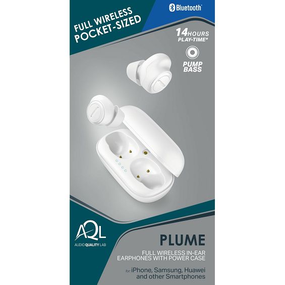 Slušalice CELLULARLINE, AQL, Plume, Bluetooth, In-Ear, TWS, Bijele - Slika 3