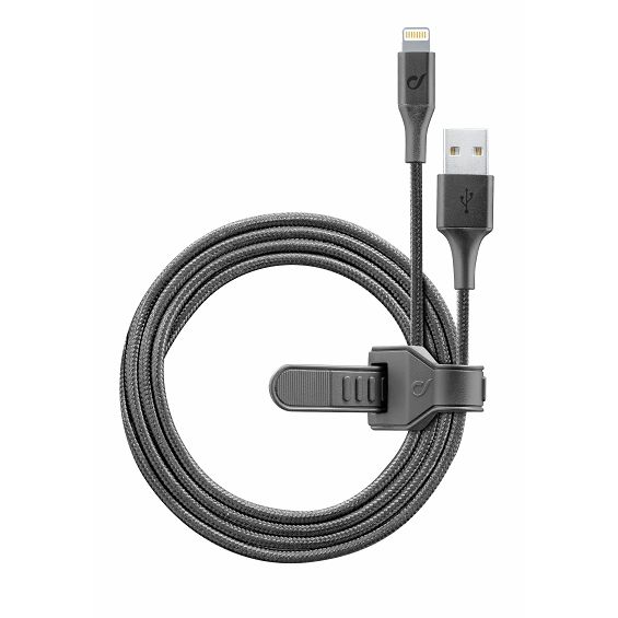 Kabel CELLULARLINE, USB-A (M) na Lightning (M), MFI, 120cm, Crni