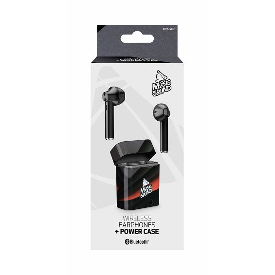Slušalice CELLULARLINE, MUSIC SOUND, Bluetooth, In-Ear, TWS, Scratch Crne - Slika 2