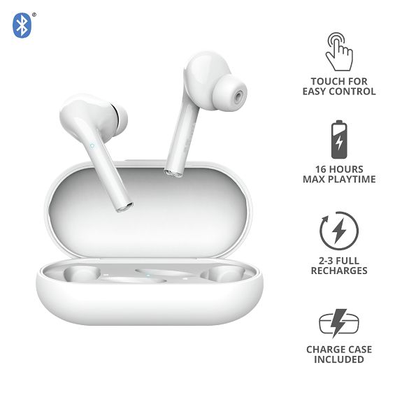 Slušalice TRUST Nika Touch 23705, Bežične Bluetooth, White