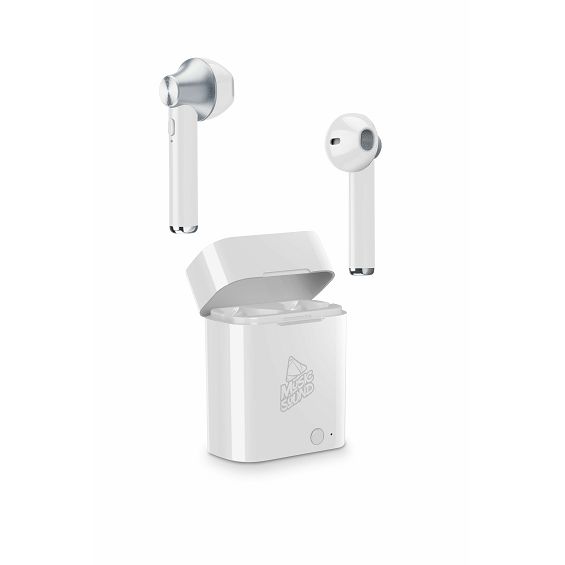 Slušalice CELLULARLINE, MUSIC SOUND, Bluetooth, In-Ear, TWS, Bijele