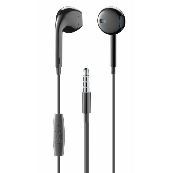 Slušalice CELLULARLINE, MUSIC SOUND, Capsule, In-Ear, 3,5mm, Crne