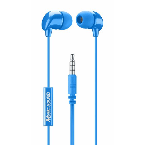 Slušalice CELLULARLINE, MUSIC SOUND, In-Ear, 3,5mm, Plave