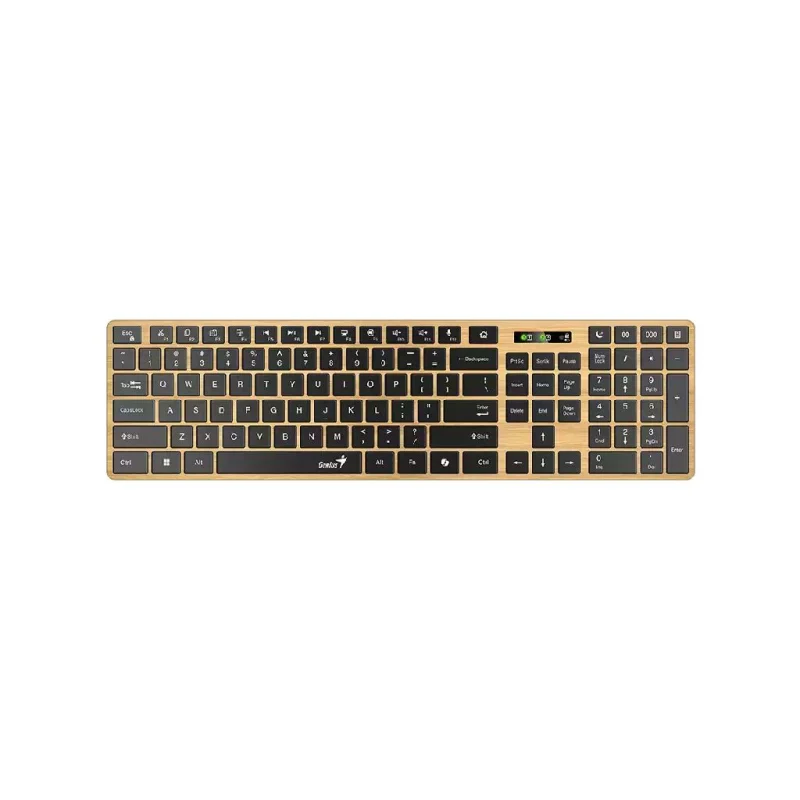 Tipkovnica Genius Slimstar 7250BT bežična Pine Wood