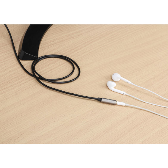 Kabel MANHATTAN 395038, AUX Produžni 3.5mm (M) Na 3.5mm (Ž), GP, 2m - Slika 2