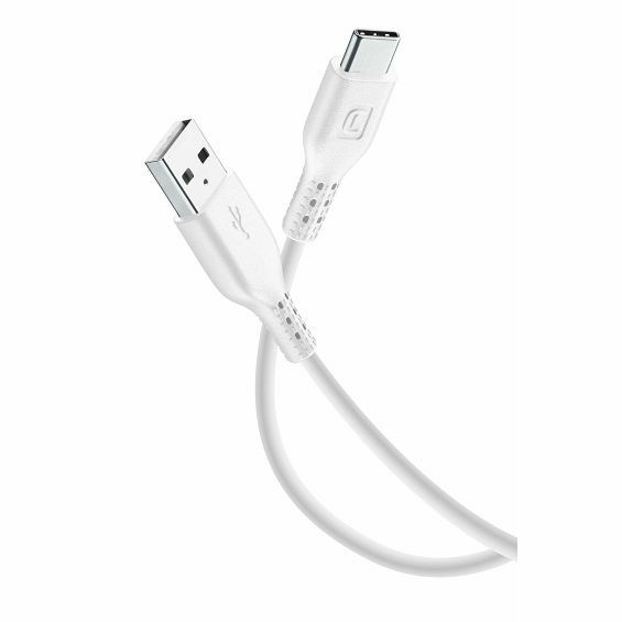 Kabel CELLULARLINE, USB-A na USB-C, 60cm, Bijeli