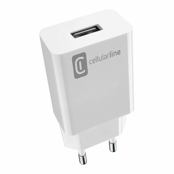Kućni Punjač CELLULARLINE, Za Samsung, 5W, 1xUSB-A, Micro USB Kabel 100cm, Bijeli