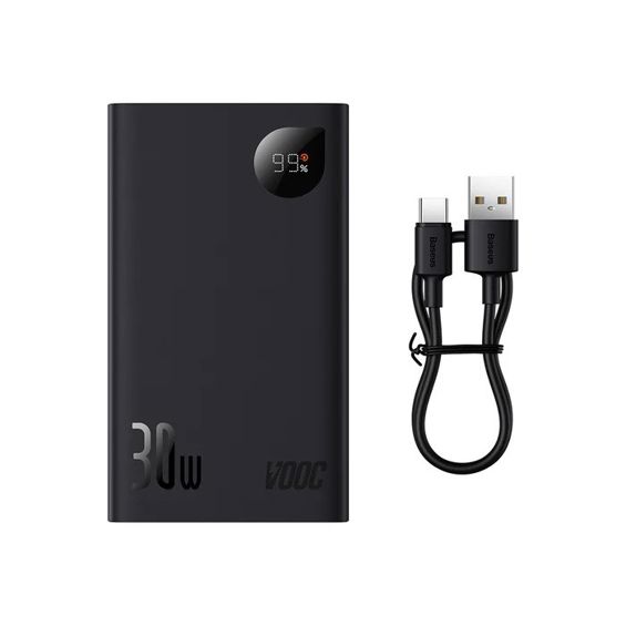 Prijenosna Baterija BASEUS Adaman2 30W 20000mAh, VOOC, Black, PPAD050101