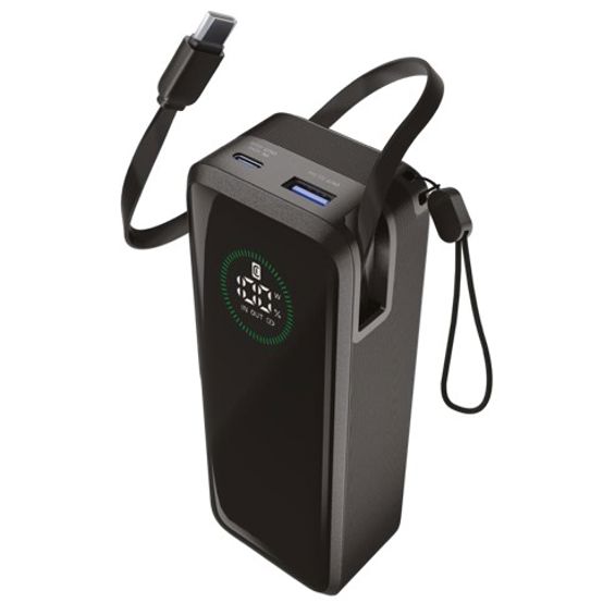 Prijenosna Baterija CELLULARLINE Roller, 20.000 mAh, 65W