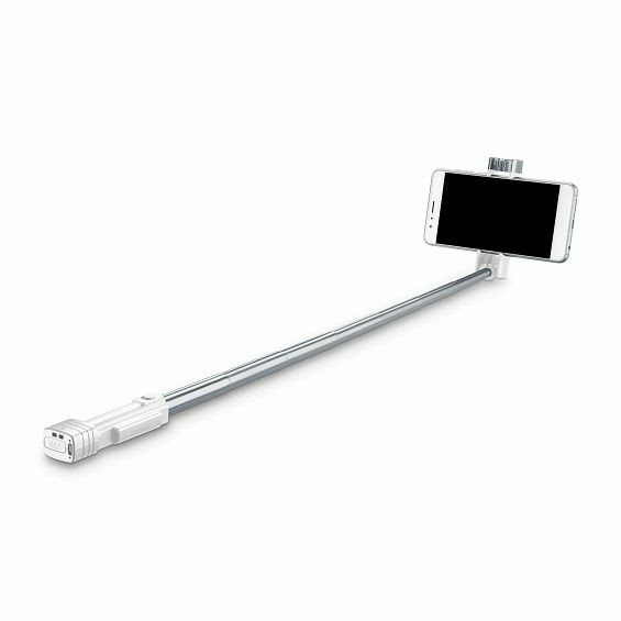 Selfie Stick CELLULARLINE, Bluetooth, Bijeli - Slika 2