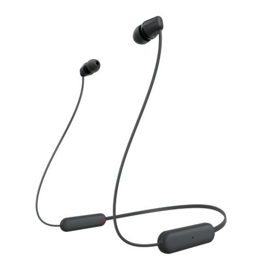 Slušalice SONY WI-C100 BT, WIC100B.CE7, In-Ear, Bluetooth, Black - Slika 3