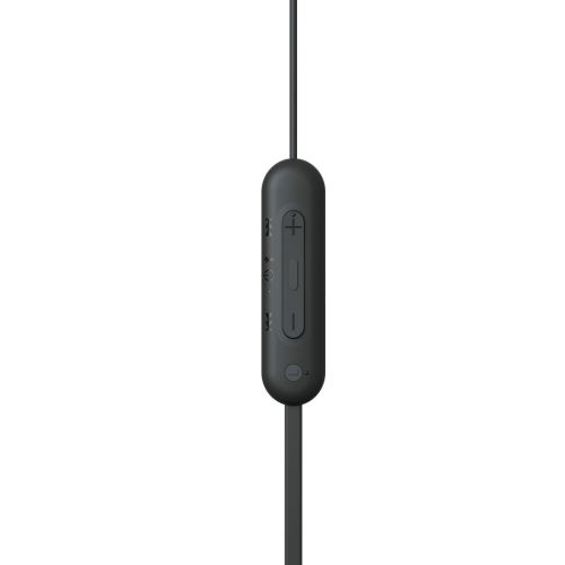Slušalice SONY WI-C100 BT, WIC100B.CE7, In-Ear, Bluetooth, Black - Slika 2