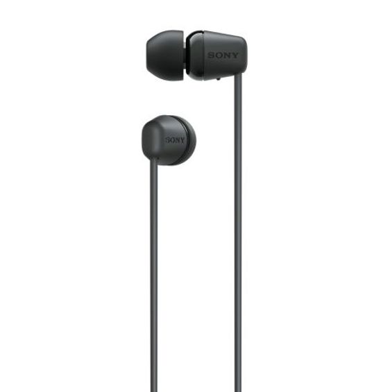 Slušalice SONY WI-C100 BT, WIC100B.CE7, In-Ear, Bluetooth, Black