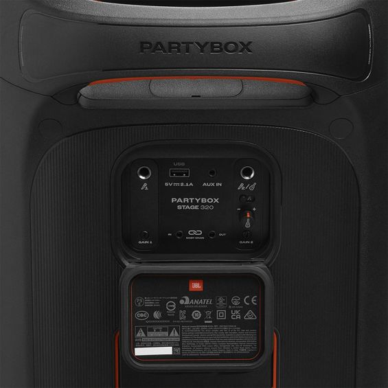 Zvučnik JBL PartyBox 320, Bluetooth, Light Show, Black - Slika 4